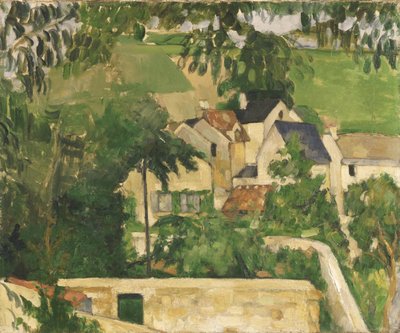 Quartier Four, Auvers-sur-Oise von Paul Cézanne